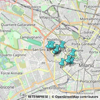 Mappa Via Monte Cervino, 20149 Milano MI, Italia (1.1275)