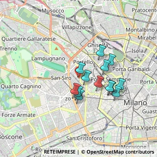 Mappa Via Monte Cervino, 20149 Milano MI, Italia (1.41385)