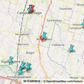 Mappa Via Camillo Benso Conte di Cavour, 35011 Campodarsego PD, Italia (3.27846)