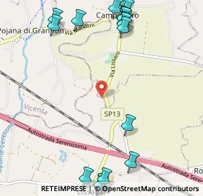 Mappa Via Monte Sabotino, 35035 Mestrino PD, Italia (1.538)