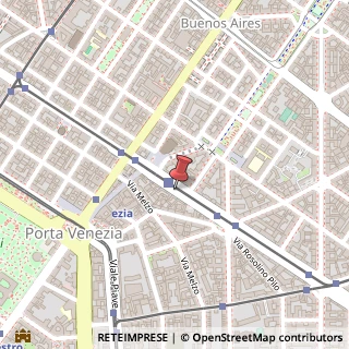 Mappa Viale Regina Giovanna,  10, 20129 Milano, Milano (Lombardia)