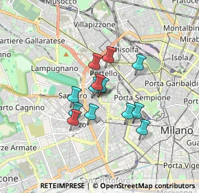Mappa V.le Berengario, 20149 Milano MI, Italia (1.18)