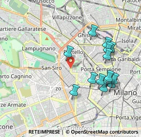 Mappa V.le Berengario, 20149 Milano MI, Italia (1.95643)