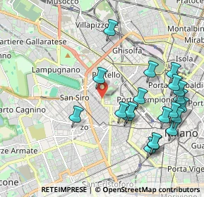 Mappa V.le Berengario, 20149 Milano MI, Italia (2.248)