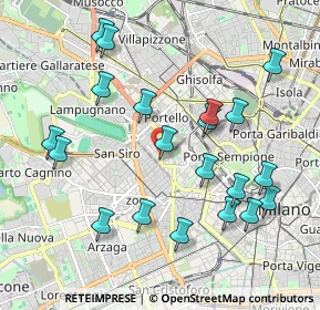 Mappa V.le Berengario, 20149 Milano MI, Italia (2.118)