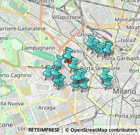 Mappa V.le Berengario, 20149 Milano MI, Italia (1.3025)