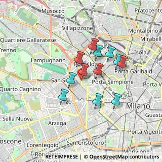 Mappa V.le Berengario, 20149 Milano MI, Italia (1.38)