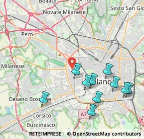 Mappa V.le Berengario, 20149 Milano MI, Italia (4.87091)