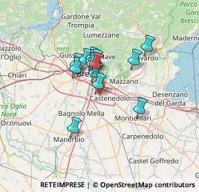 Mappa Via Garza, 25010 Borgosatollo BS, Italia (9.77857)