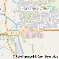 Hartă Arzago d'Adda