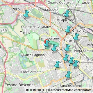 Mappa Via Privata dei Piccolomini, 20151 Milano MI, Italia (2.365)