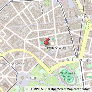 Mappa Via Vittorio Alfieri,  11, 20154 Milano, Milano (Lombardia)
