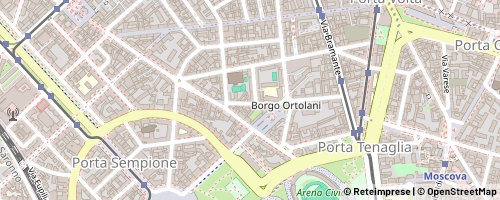 Mappa Mailand
