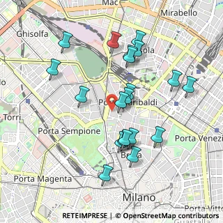 Mappa Via Pinamonte da Vimercate, 20121 Milano MI, Italia (0.938)