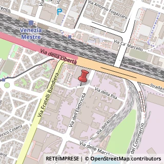 Mappa Via della Pila, 47, 30175 Venezia, Venezia (Veneto)