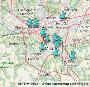 Mappa Viale Severino Boezio, 20100 Milano MI, Italia (5.23818)