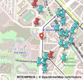 Mappa Viale Severino Boezio, 20100 Milano MI, Italia (0.296)