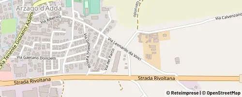 Mappa Arzago d’Adda