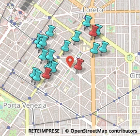 Mappa Via Giovanni Battista Morgagni, 20129 Milano MI, Italia (0.406)