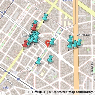 Mappa Via Plinio angolo Via Morgagni, 20124 Milano MI, Italia (0.2185)