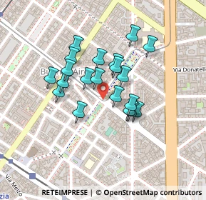 Mappa Via Plinio P.le Bacone, 20129 Milano MI, Italia (0.169)