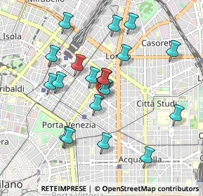 Mappa Via Plinio Caio Secondo, 20129 Milano MI, Italia (0.8755)