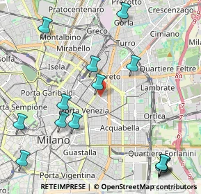 Mappa Via Giovanni Battista Morgagni, 20129 Milano MI, Italia (2.66643)