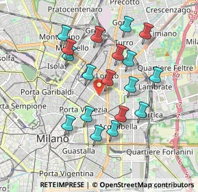 Mappa Via Giovanni Battista Morgagni, 20129 Milano MI, Italia (1.7)