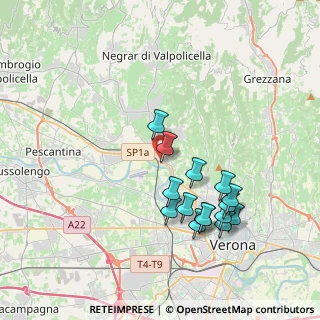 Mappa Via degli Arusnati, 37124 Verona VR, Italia (3.73)
