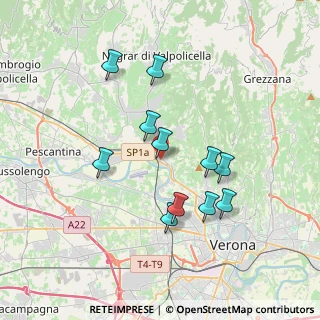 Mappa Via degli Arusnati, 37124 Verona VR, Italia (3.29455)