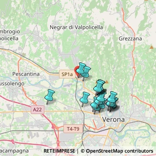 Mappa Via degli Arusnati, 37124 Verona VR, Italia (3.6815)