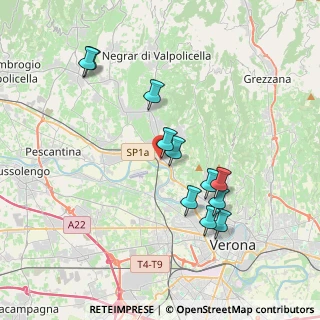 Mappa Via degli Arusnati, 37124 Verona VR, Italia (3.62818)