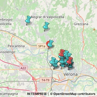 Mappa Via degli Arusnati, 37124 Verona VR, Italia (3.911)