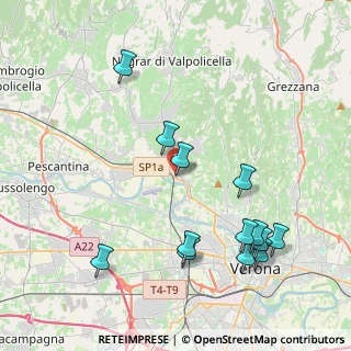 Mappa Via degli Arusnati, 37124 Verona VR, Italia (4.56462)