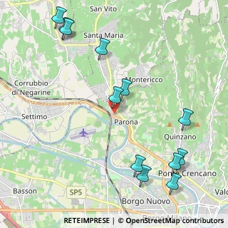 Mappa Via degli Arusnati, 37124 Verona VR, Italia (2.62833)