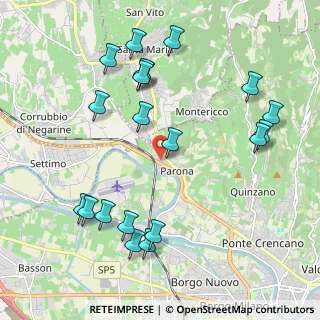 Mappa Via degli Arusnati, 37124 Verona VR, Italia (2.329)