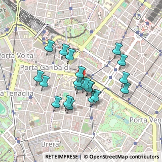 Mappa Piazzale Principessa Clotilde, 20121 Milano MI, Italia (0.387)