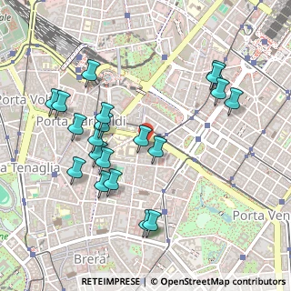 Mappa Piazzale Principessa Clotilde, 20121 Milano MI, Italia (0.511)