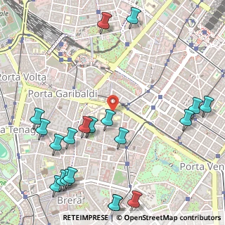 Mappa Piazzale Principessa Clotilde, 20121 Milano MI, Italia (0.7285)