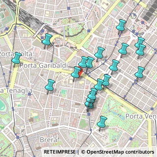 Mappa Piazzale Principessa Clotilde, 20121 Milano MI, Italia (0.5135)