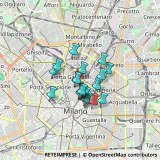 Mappa Piazzale Principessa Clotilde, 20121 Milano MI, Italia (1.1975)