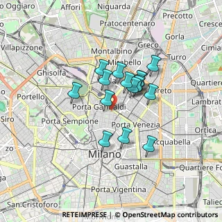 Mappa Piazzale Principessa Clotilde, 20121 Milano MI, Italia (1.25438)