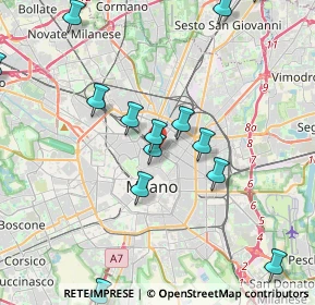 Mappa Piazzale Principessa Clotilde, 20121 Milano MI, Italia (4.86)