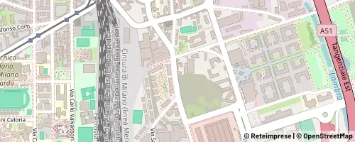 Mappa Mediolan