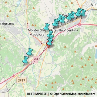 Mappa Via Alcide De Gasperi, 36040 Brendola VI, Italia (4.35067)
