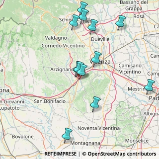 Mappa Via Alcide De Gasperi, 36040 Brendola VI, Italia (16.94667)