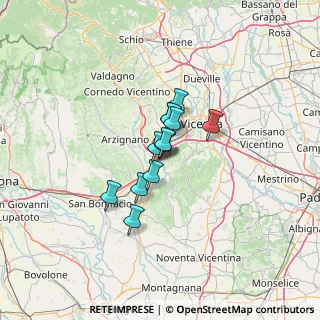 Mappa Via Alcide De Gasperi, 36040 Brendola VI, Italia (7.5)