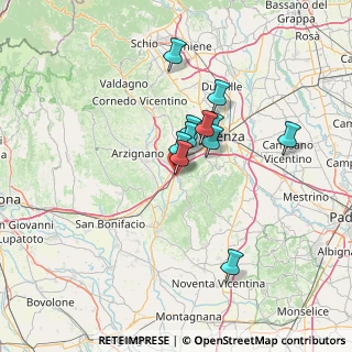 Mappa Via Alcide De Gasperi, 36040 Brendola VI, Italia (10.20909)