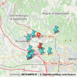 Mappa 37026 Verona VR, Italia (3.86833)