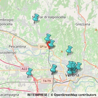Mappa Viale del Brennero, 37124 Verona VR, Italia (4.61077)